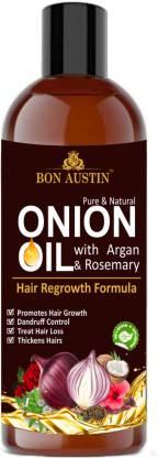 Onion Oil For Hair Regrowth & Anti Hair Fall