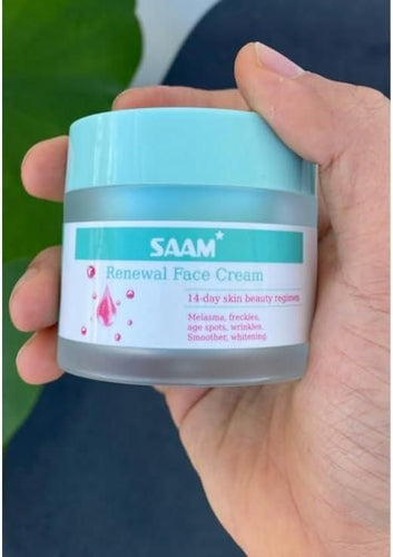 Saam Renewal Face Cream Treat Melasma, Freckles, Age Spots, Brighten Skin