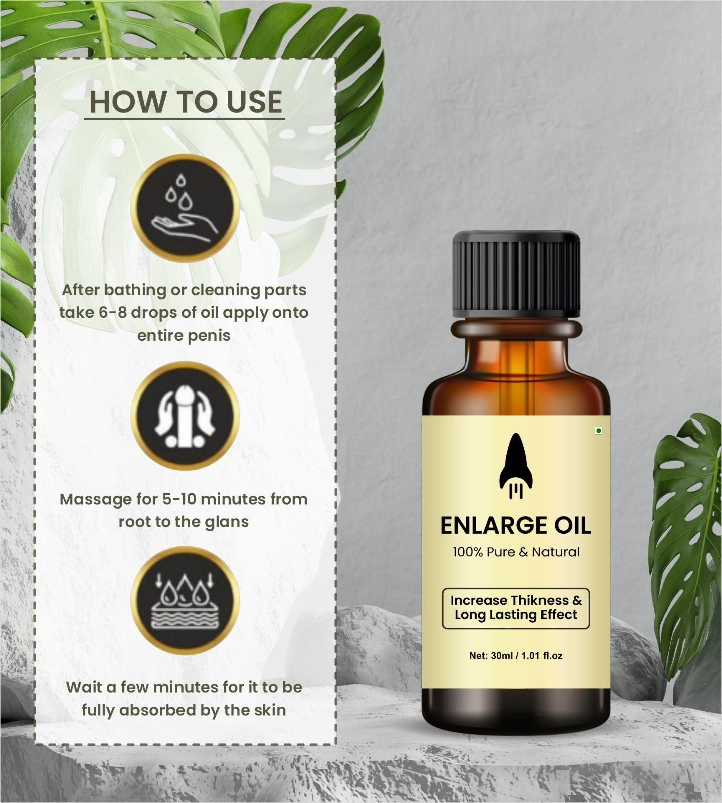 Enlarge Oil Pure and Natural 