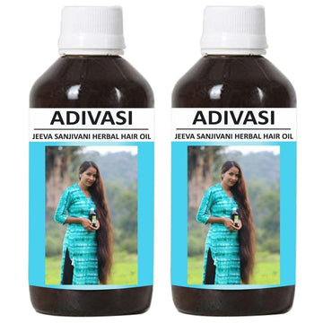 Adivasi Herbal Hair Oil 125ML (Pack of 2)