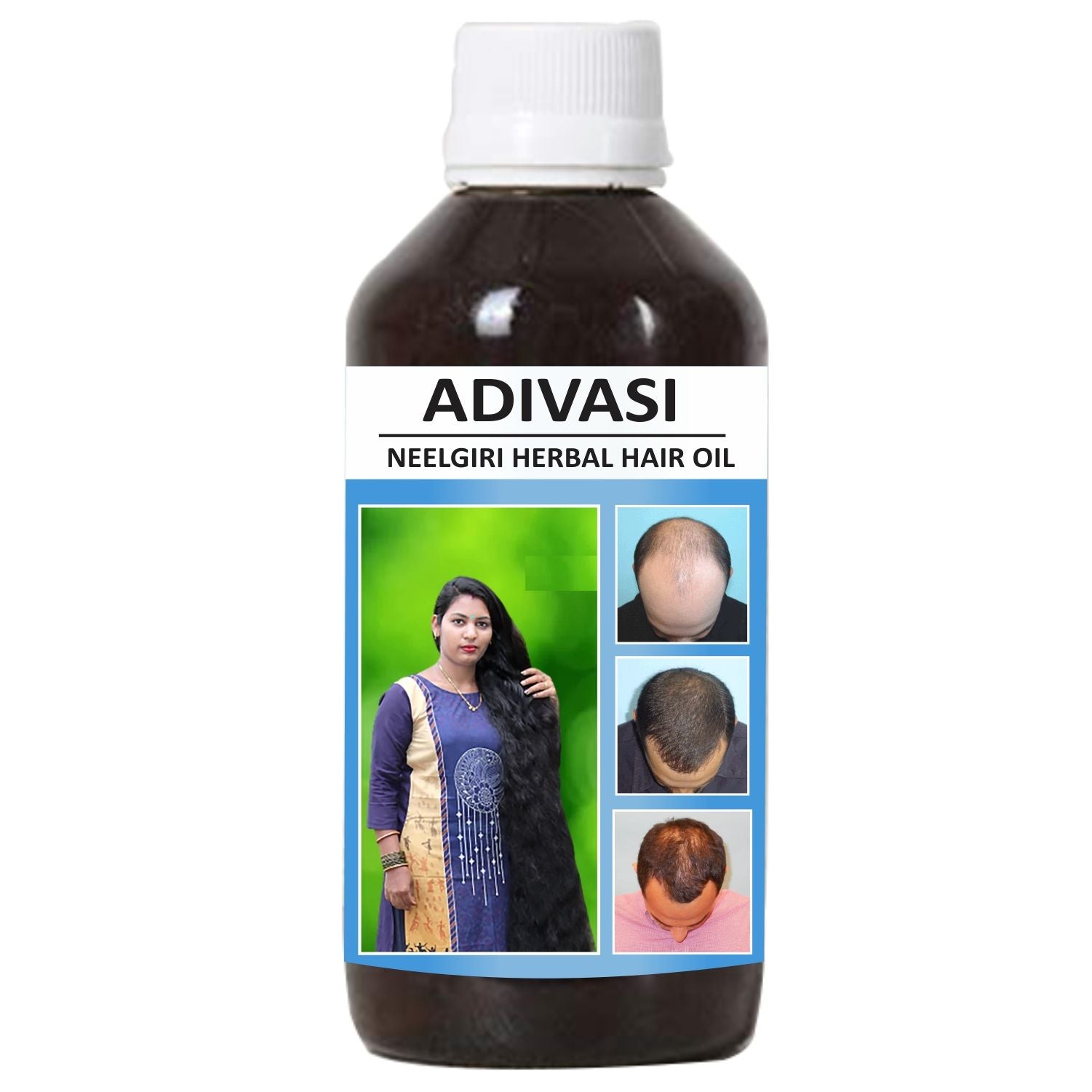 Donnara Organics Adivasi Neelgiri Herbal Hair Oil For Faster Hair Grow ...