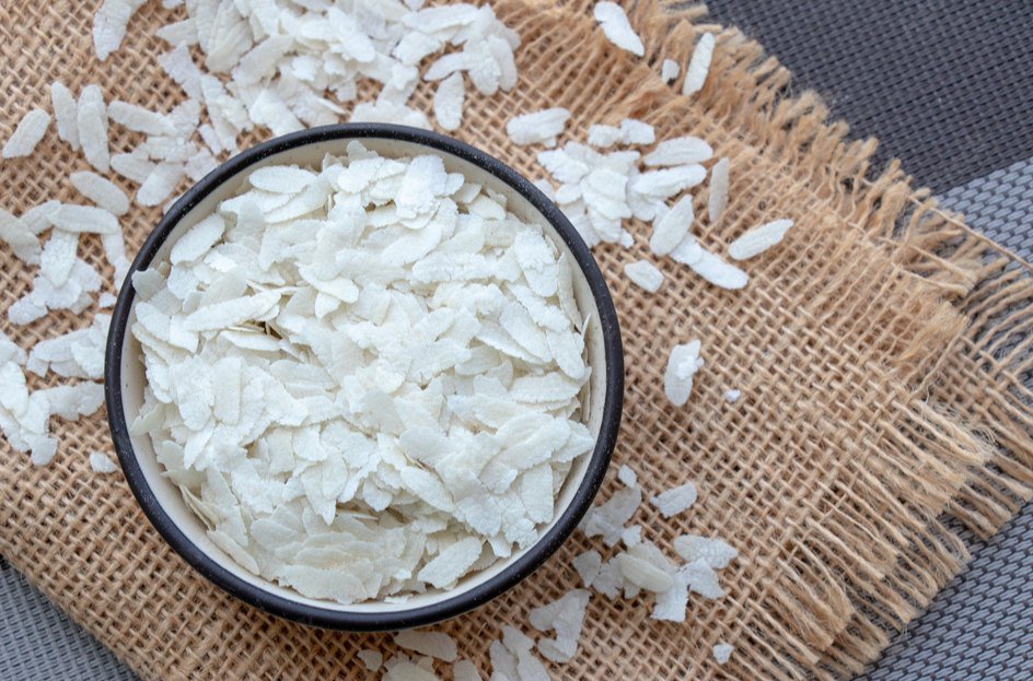 Home Rice Flakes Poha