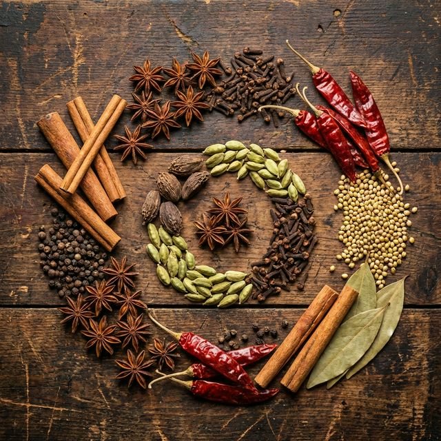 Whole Indian Spices